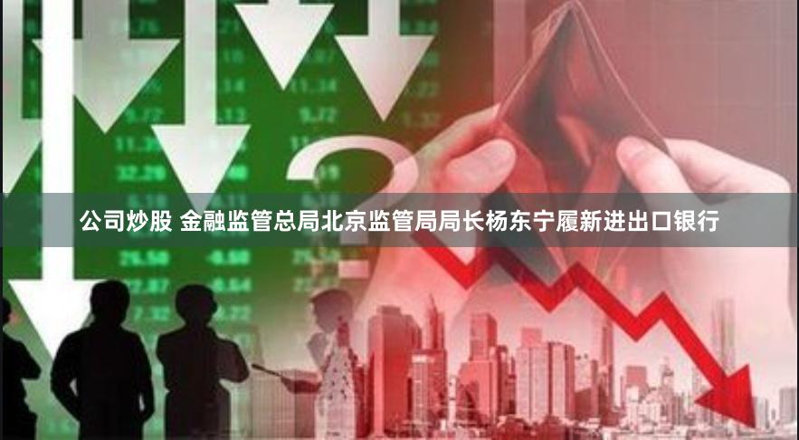 公司炒股 金融监管总局北京监管局局长杨东宁履新进出口银行